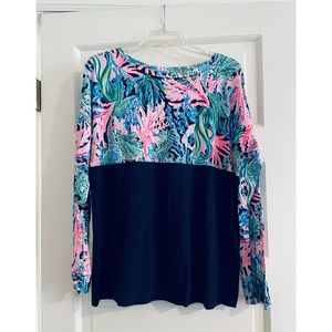 Lilly Pulitzer Finn Top Size M NEVER WORN